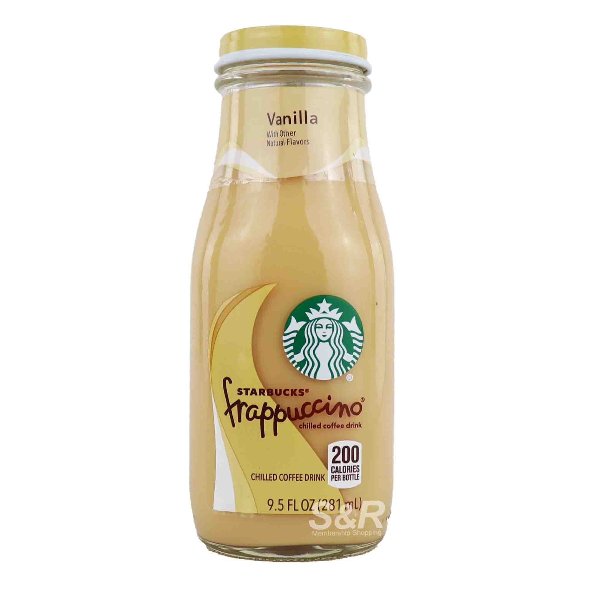 Starbucks Frappuccino Vanilla Coffee Drink 281mL Starbucks Frappuccino Vanilla Coffee Drink 281mL